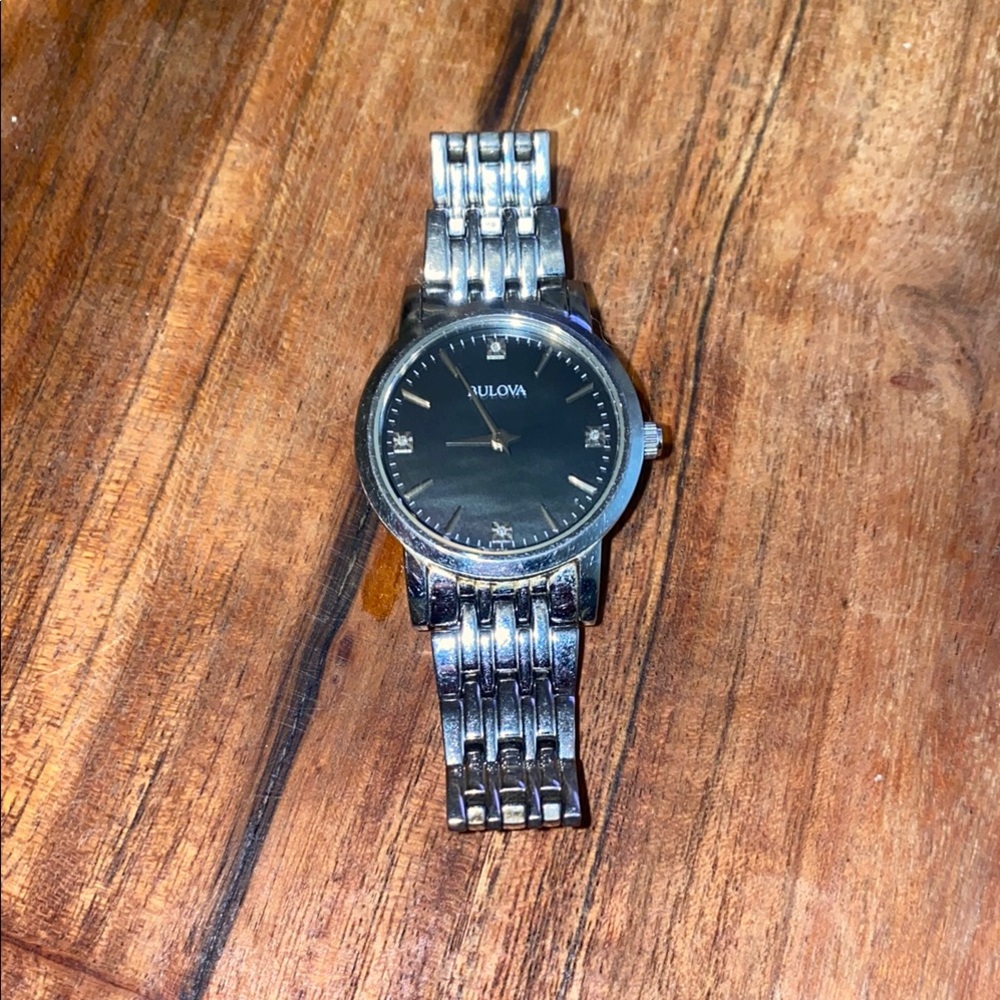 Bulova Silver Watch